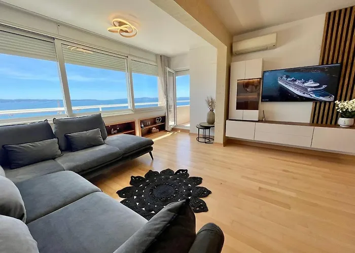 Dora Sunset Sea View With Balcony Apartman *